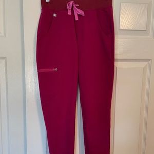 FIGS Dark Magenta Zamora Joggers